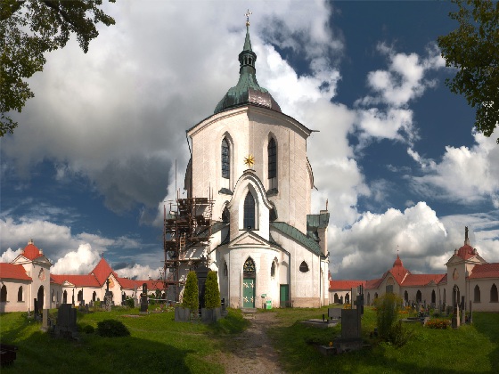 Poutní kostel sv. Jana Nepomuckého na Zelené Hoře