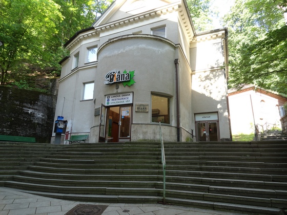 Lanová dráha Diana Karlovy Vary